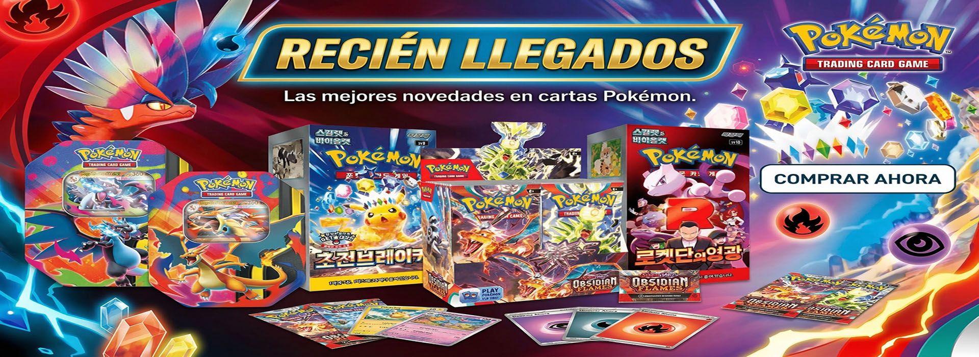 novedades cartas pokemon tcg